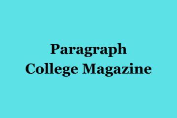 Paragraph College Magazine